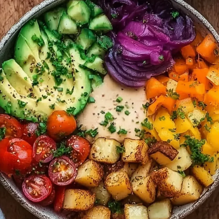 Buddha Bowl mit Kartoffeln