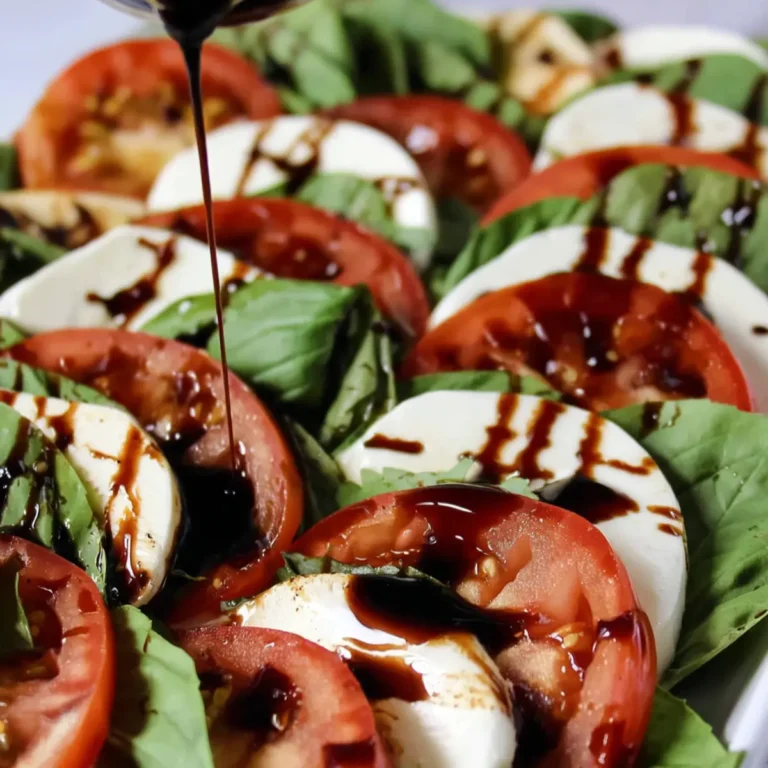 Caprese Salat mit Balsamico Reduktion