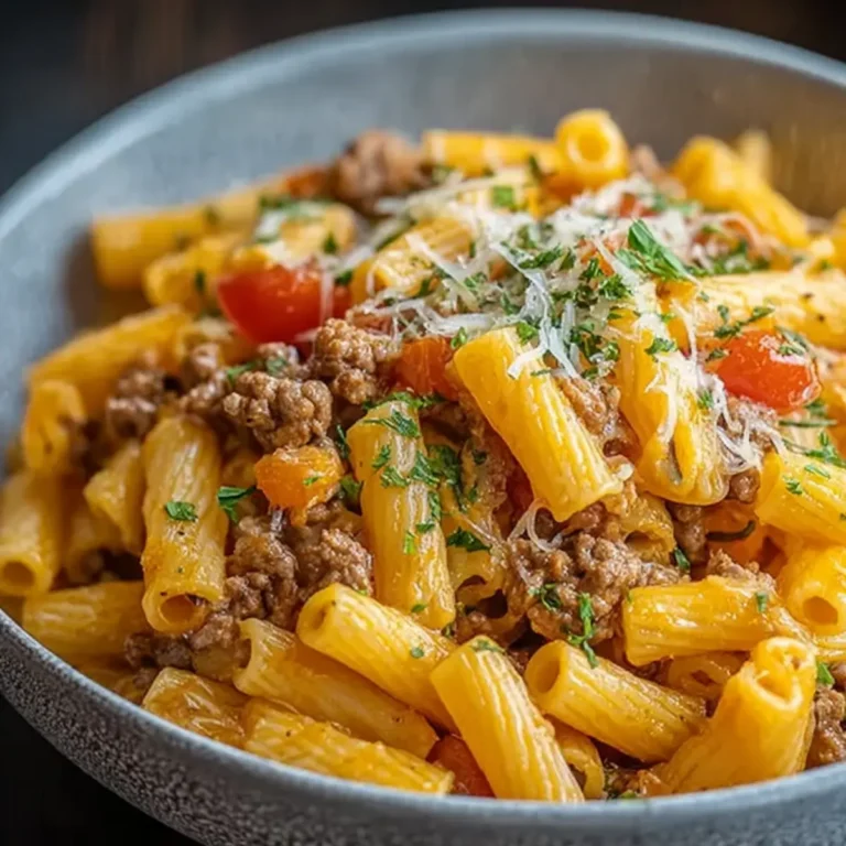 Cheeseburger Pasta