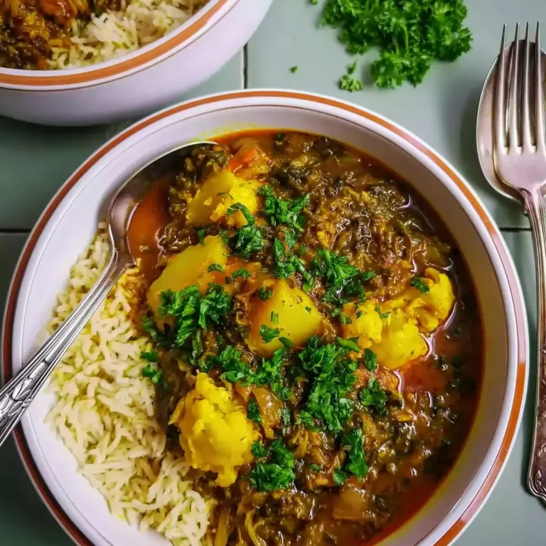 Kohlrabi Spinat Curry