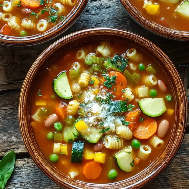 Minestrone Suppe