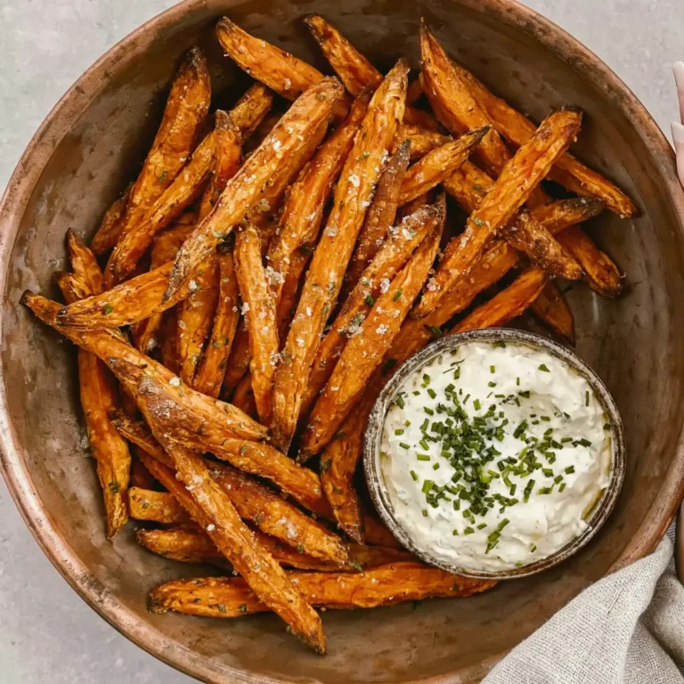 Süßkartoffel Pommes