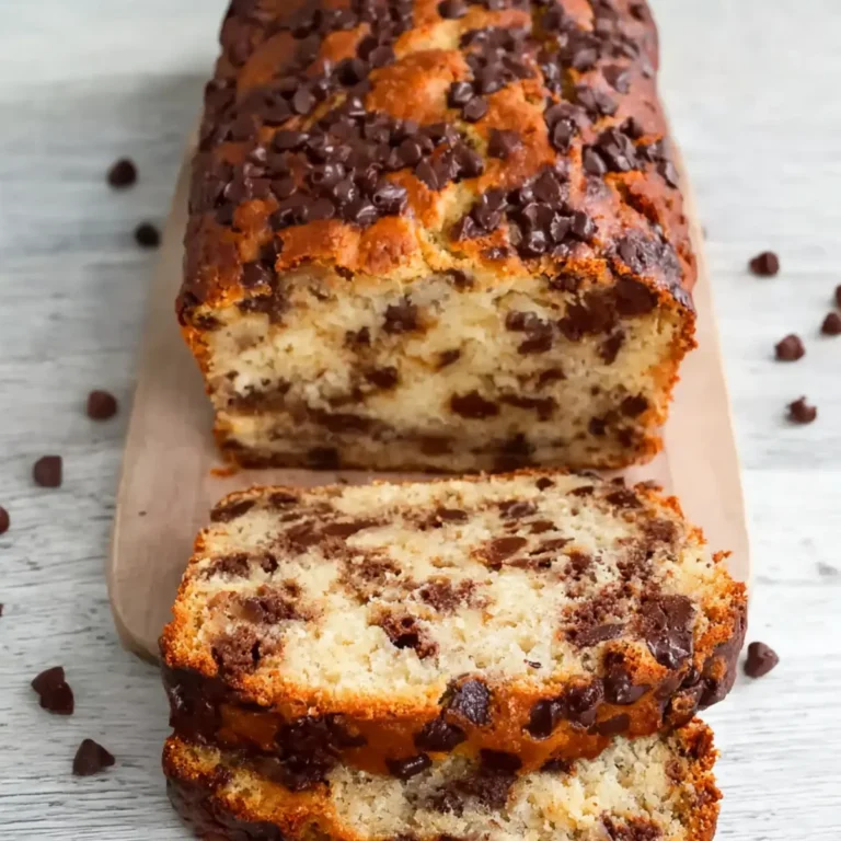 Veganes Bananenbrot mit Schokolade