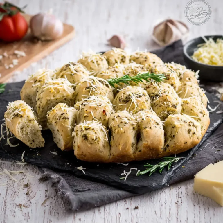 Zupfbrot mit Kräuterbutter