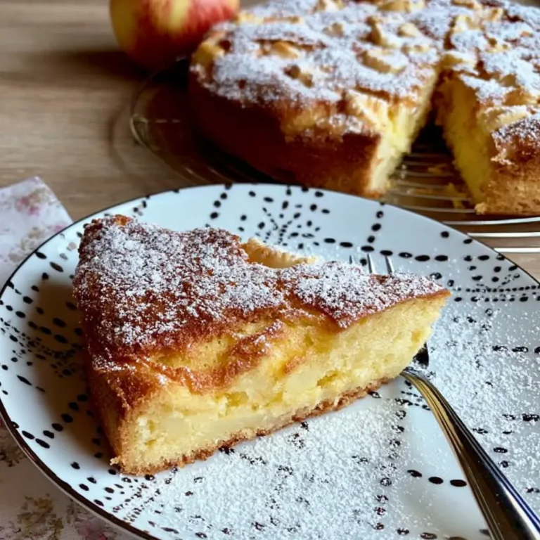 Apfelkuchen mit Rührteig