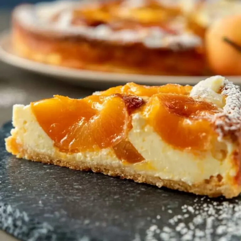 Aprikosen Quark Kuchen
