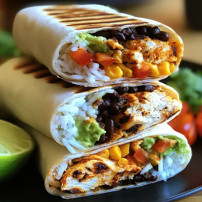 Chipotle Ranch Burrito mit gegrilltem Hähnchen