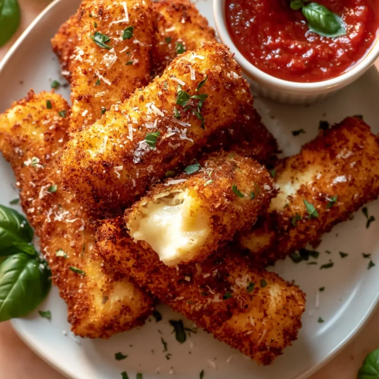 Gebackene Käse Sticks & Marinara