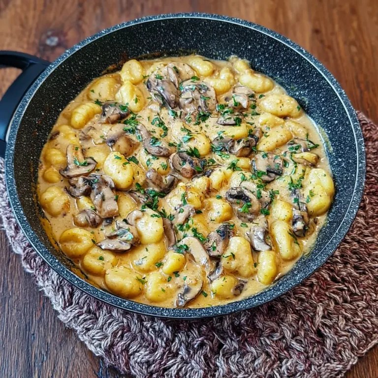 Gnocchi Pilz Pfanne