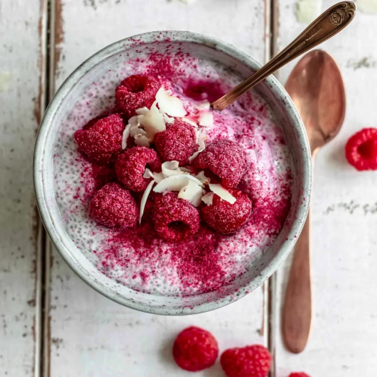 Himbeer Chia Pudding