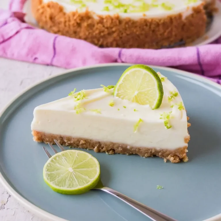 Limetten Cheesecake ohne Backen