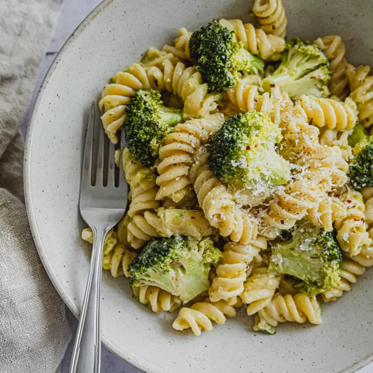One Pot Pasta mit Brokkoli