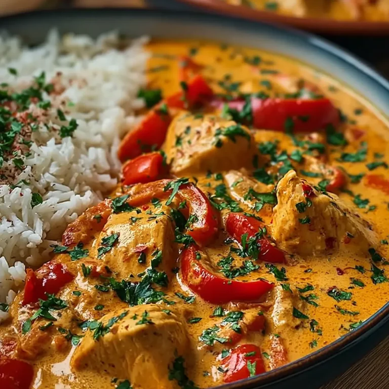 Paprika Sahne Hähnchen