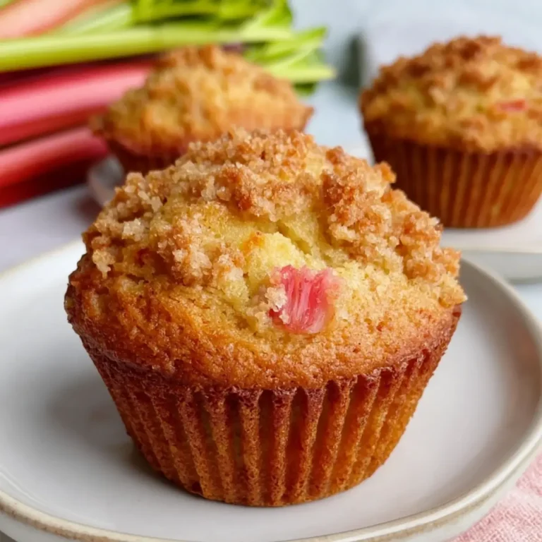 Rhubarb Muffins Easy Amazing Treat