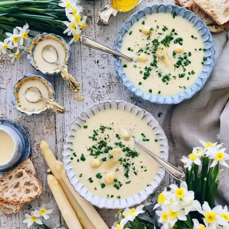 Spargelsuppe