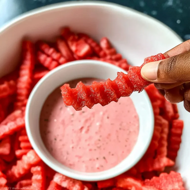 Wassermelonen Pommes