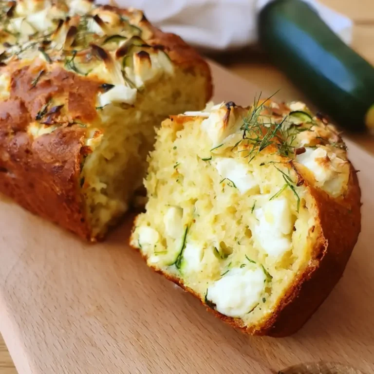 Zucchini Feta Kuchen