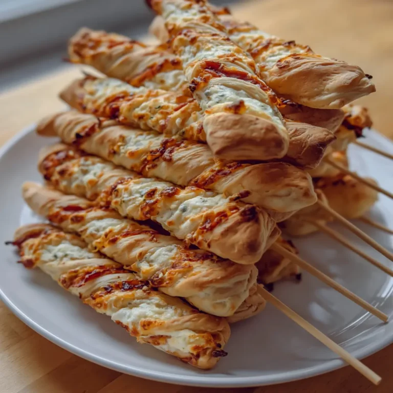 Gedrehte Pizzastangen