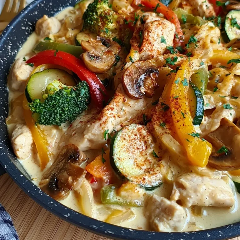 Gemüse Hähnchen Geschnetzeltes