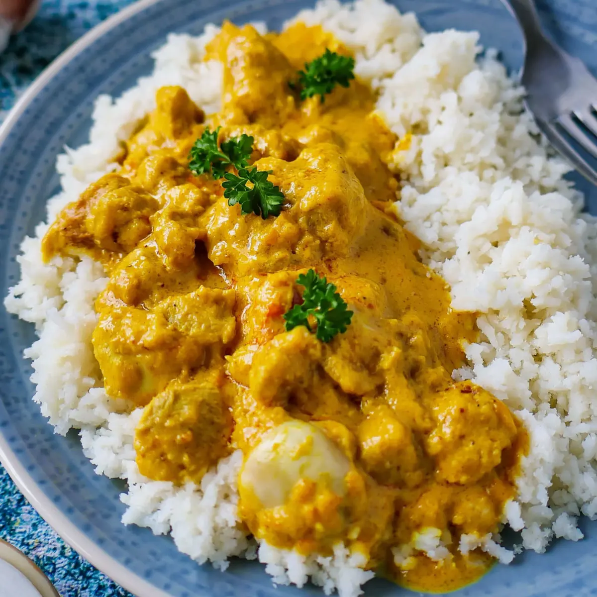 Geschnetzeltes in Currysauce