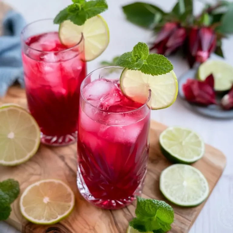 Hibiskus Mocktail