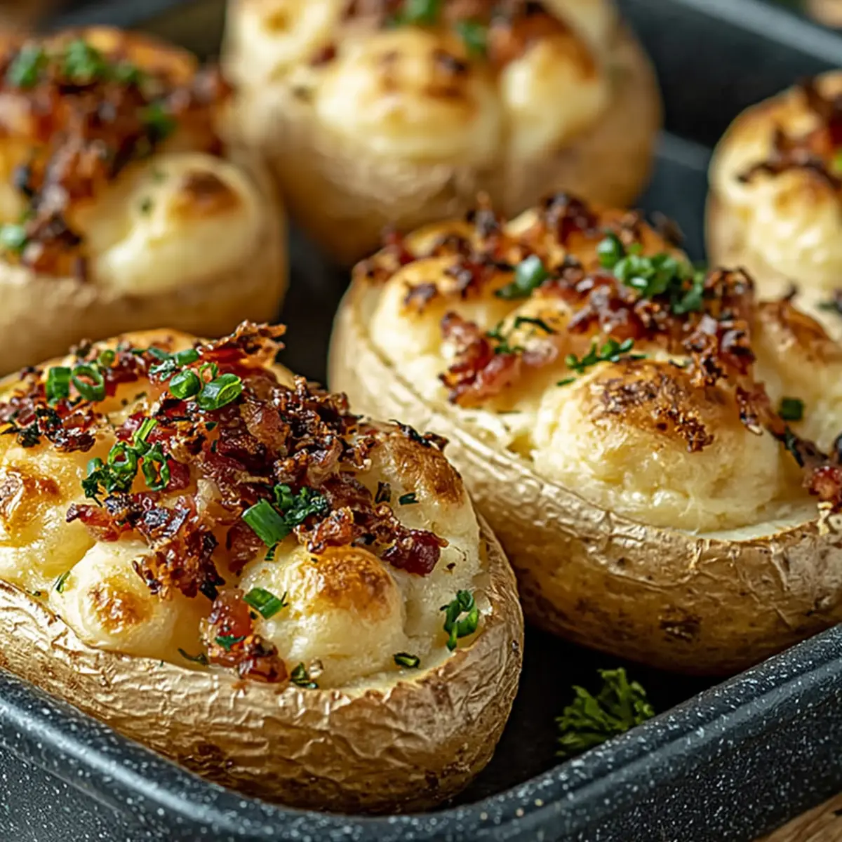 Knusprige Kartoffelschalen