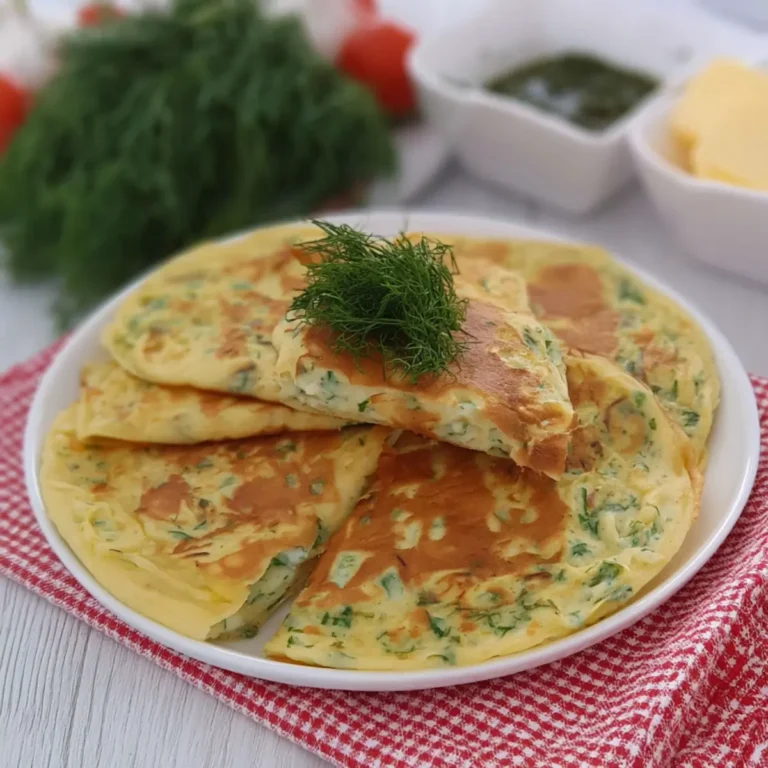Kräuter Käse Blini