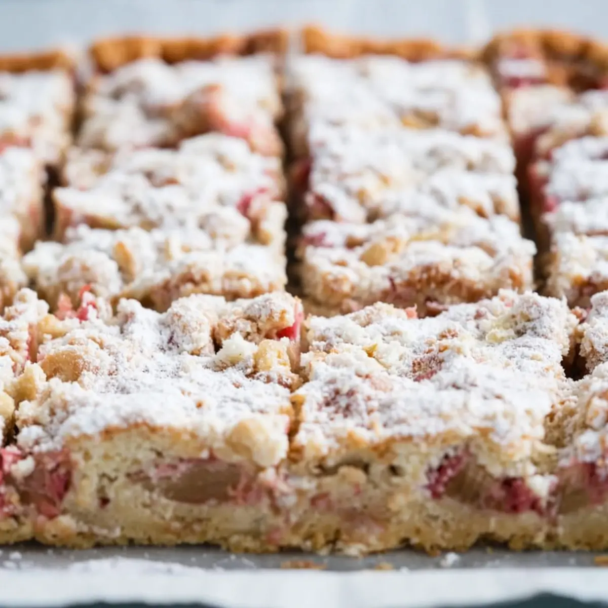 Rhabarber Blechkuchen