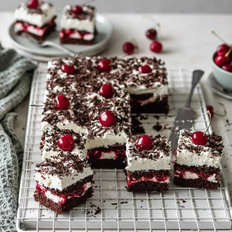 Schwarzwälder Kirschtorte vom Blech