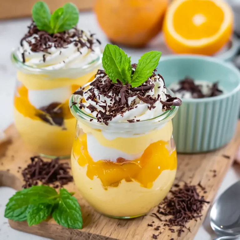 Solero Dessert im Glas