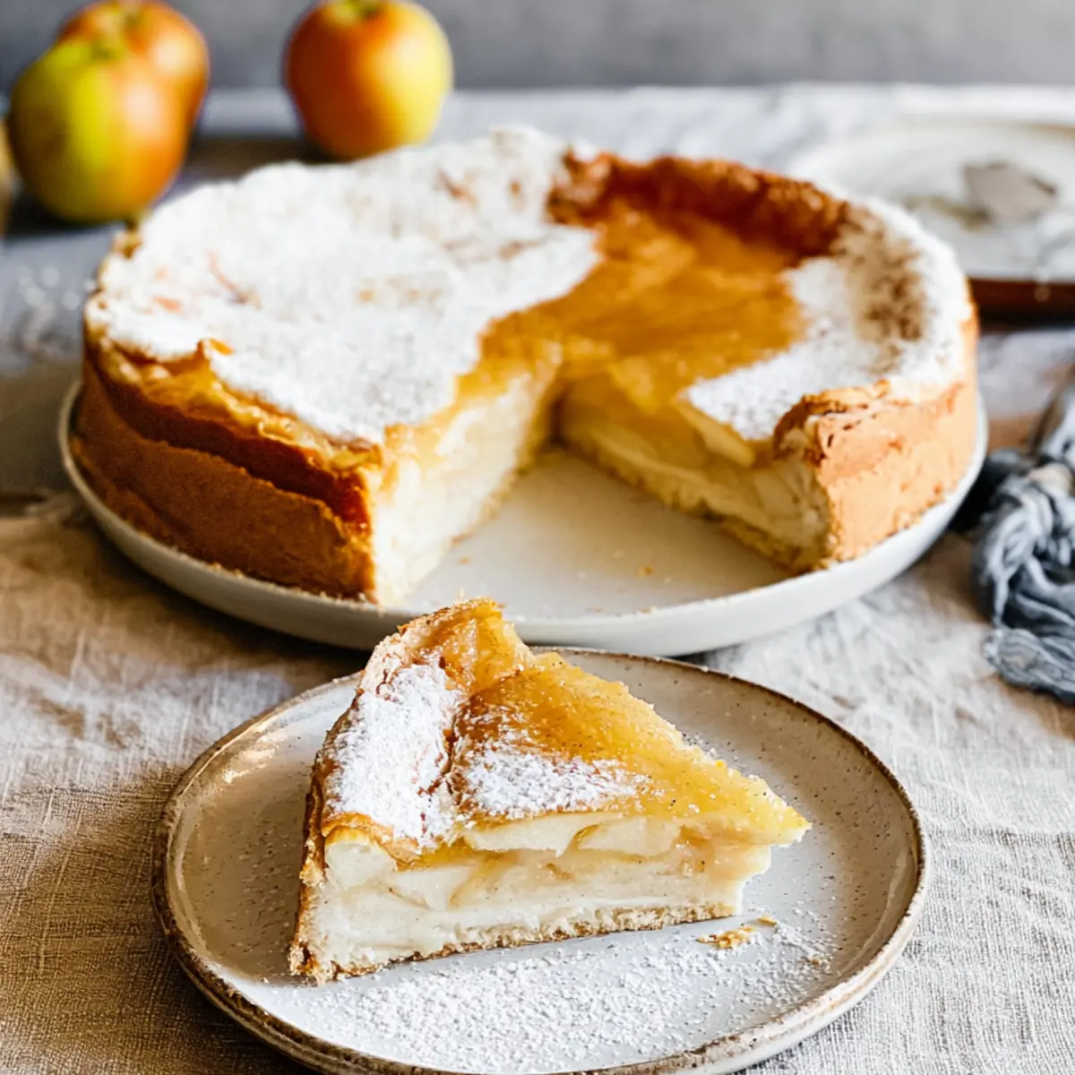 Apfel-Wein-Torte
