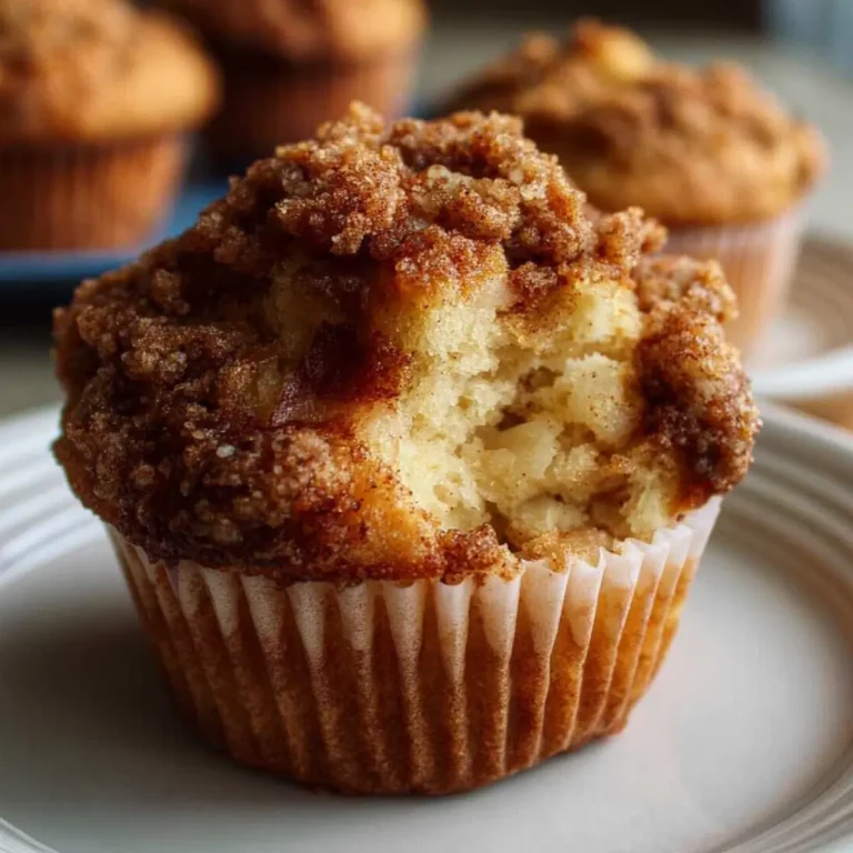 Apple Cinnamon Streusel Muffins