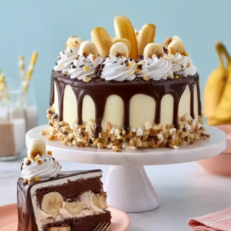 Banana Split Torte