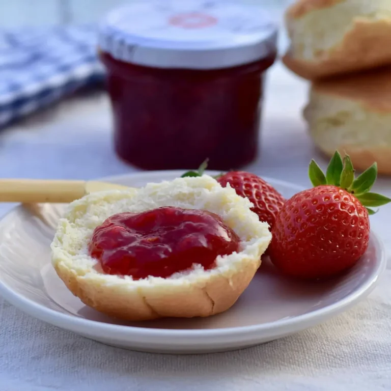 Beschwipste Erdbeermarmelade