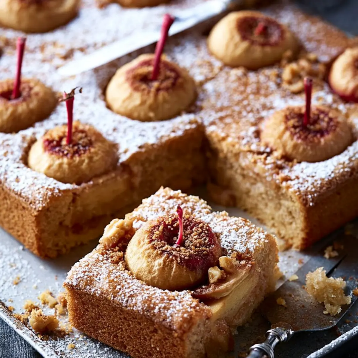 Bratapfelkuchen vom Blech