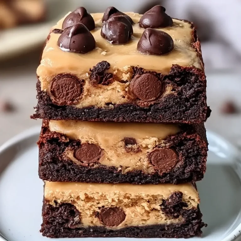 Doppellagige vegane Brookies