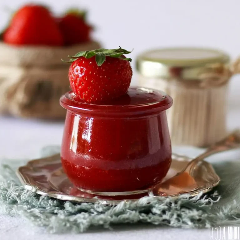 Erdbeer Marmelade mit Birkenzucker