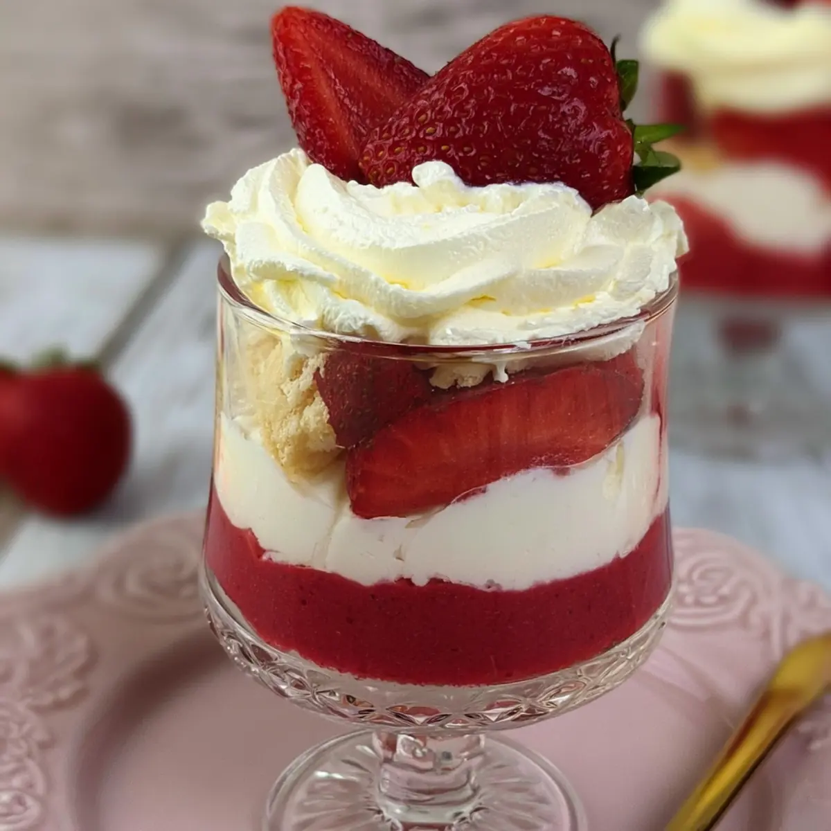Erdbeer Mascarpone Dessert