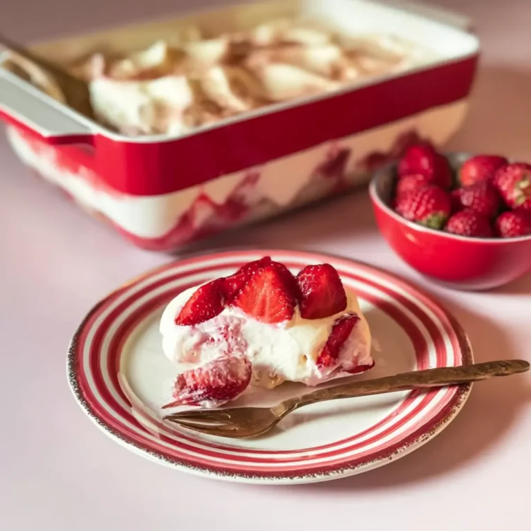 Erdbeer Tiramisu ohne Ei