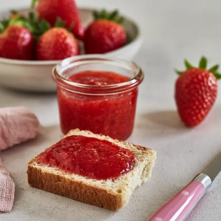 Erdbeermarmelade mit Vanille