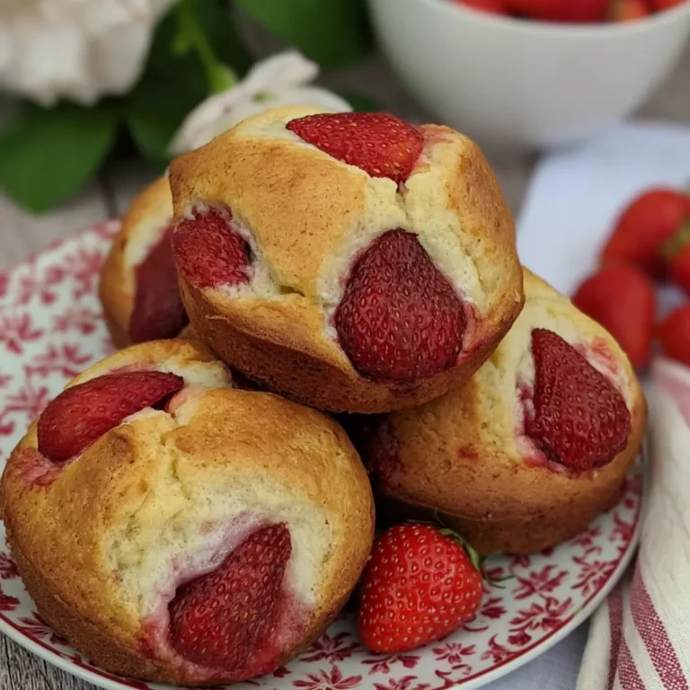 Erdbeermuffins mit Joghurt