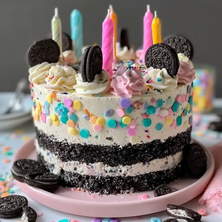 Funfetti Geburtstags Oreo Kuchen