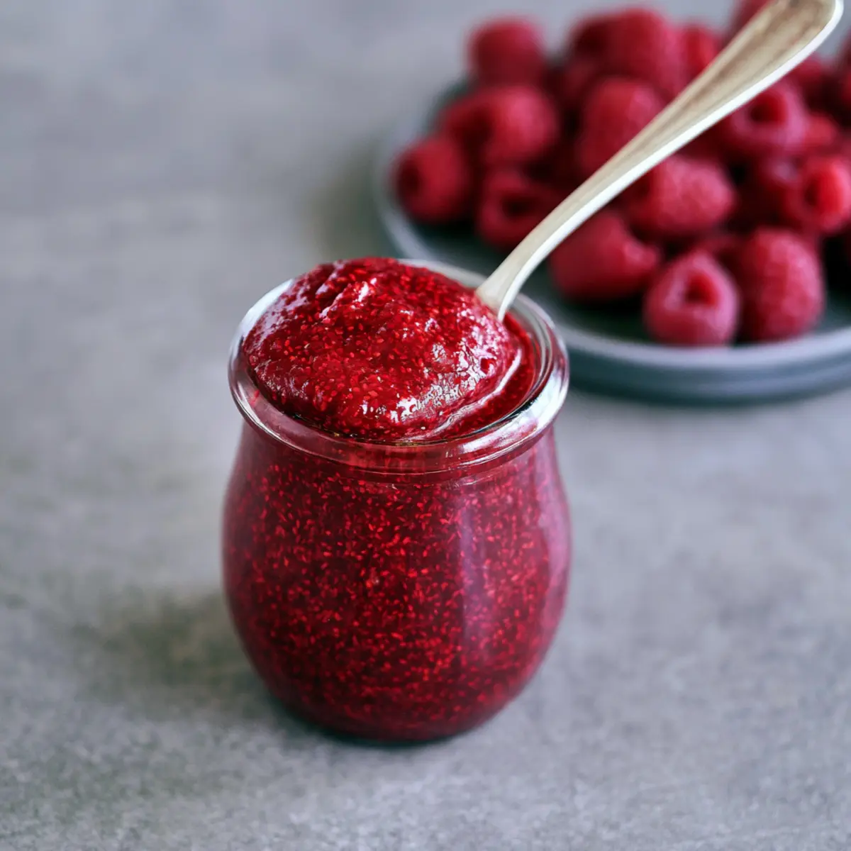 Himbeermarmelade