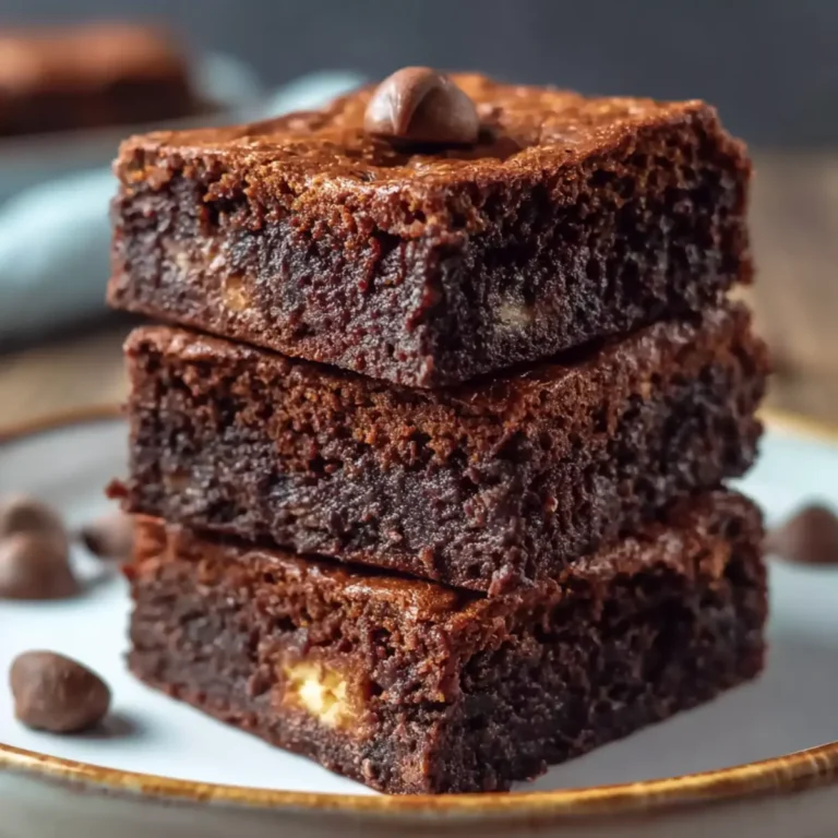 Hüttenkäse Protein Brownies