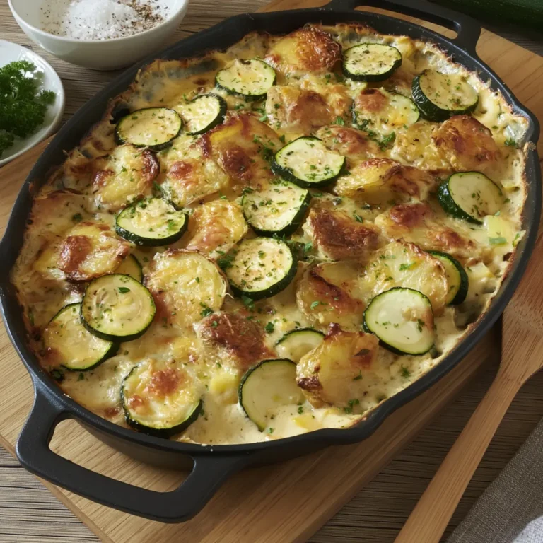 Kartoffel Zucchini Auflauf