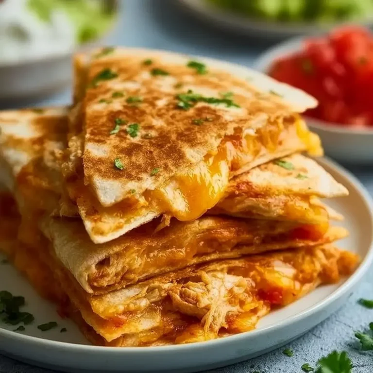 Knusprige Hähnchen Quesadillas
