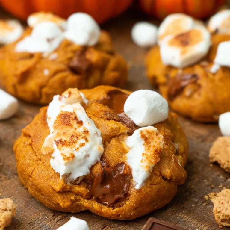 Kürbis-S'mores-Cookies