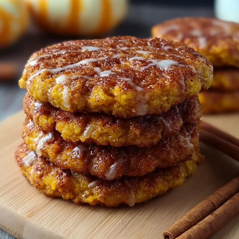Kürbis Snickerdoodle Kekse mit Ahornglasur