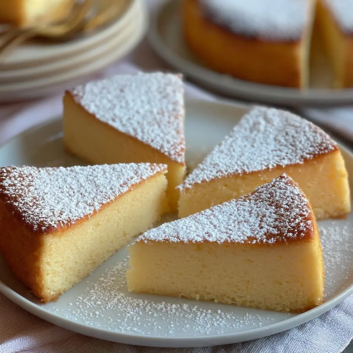 Magischer Vanillekuchen