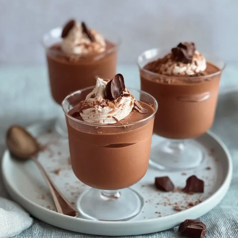 Mousse au Chocolat ohne Ei
